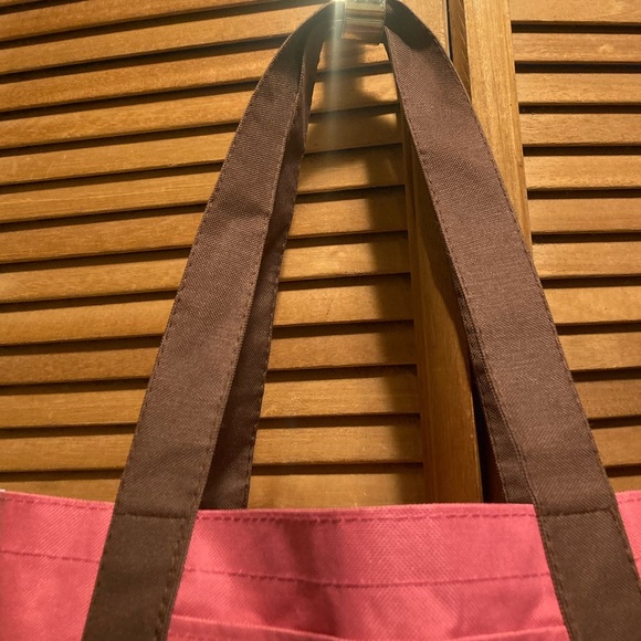 Oprah Magazine “Live Your Best Life” Pink & Brown Tote Bag - Picture 8 of 12